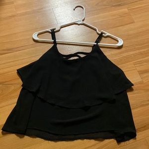 Layered Black Tank